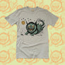*UNISEX DRAGON TEE *SAND
