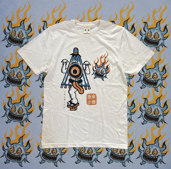 *UNISEX UMBRELLA YOKAI TEE *NATURAL