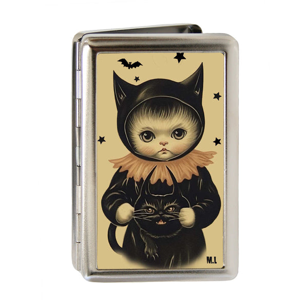 SPOOKY CAT CARD CASE
