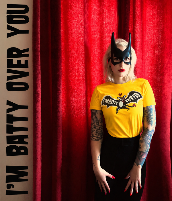 I’M BATTY OVER YOU TEE *YELLOW