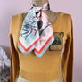 CAT MONSTERS CROP TOP LONG SLEEVE SWEATER*MUSTARD