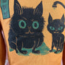 CAT MONSTERS CROP TOP LONG SLEEVE SWEATER*MUSTARD