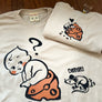 *UNISEX CHEESUS TEE *CREAM