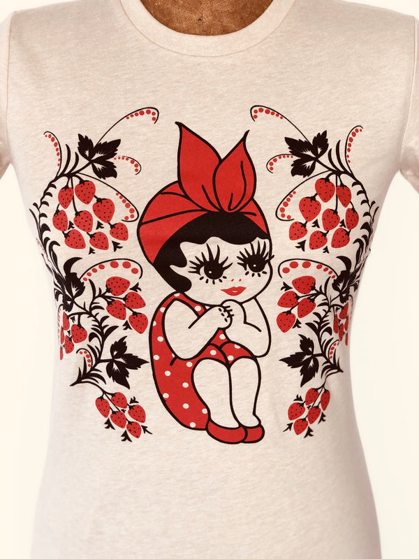 SPLASH ME DOLL TEE *CREAM