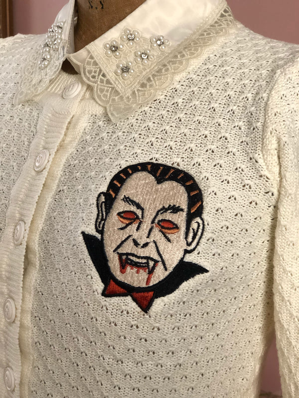 VAMPIRE CARDIGAN *IVORY