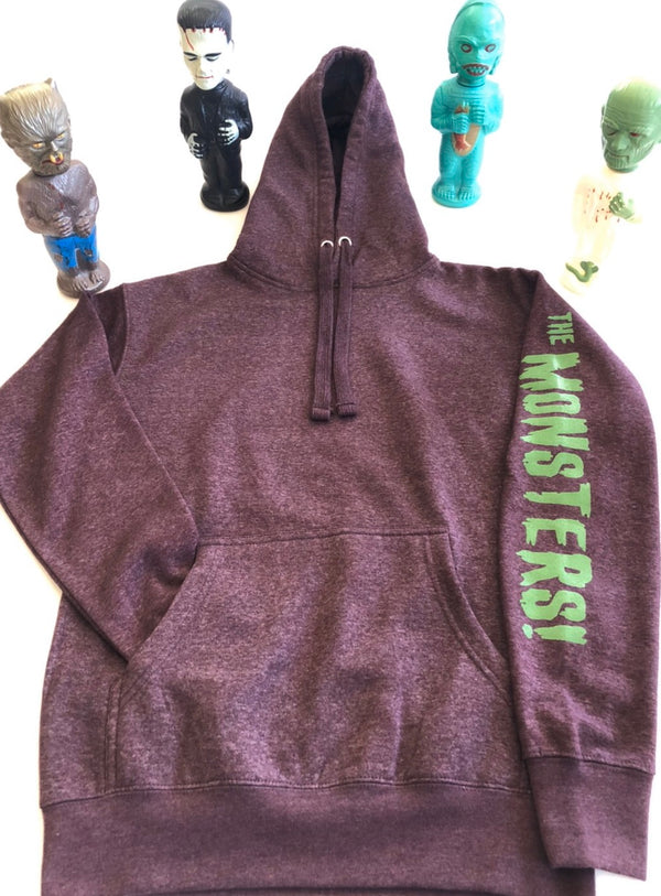 *UNISEX* BRIDE OF ROLLER DERBY PULLOVER HOODIES *PURPLE