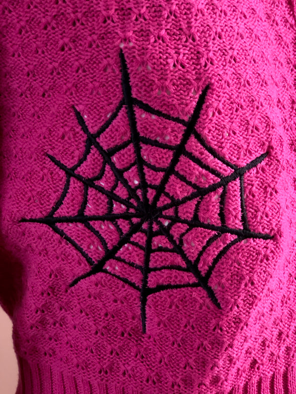 CREATURE CARDIGAN *MAGENTA