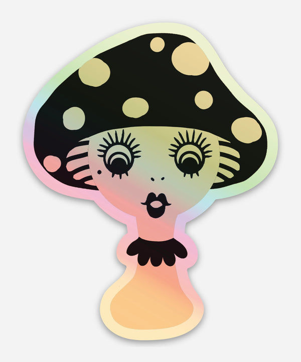 MUSH ROOM GIRL RAINBOW STICKERS