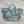 NATHALIE LETE CIRCUS BOAT TOTE BAG *BLUE