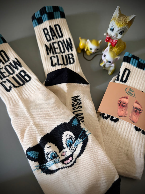 BAD MEOW CLUB SOCKS