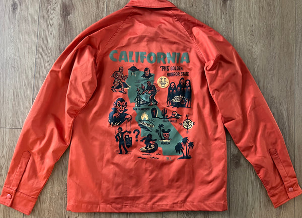 THE GOLDEN HORROR STATE WINDBREAKER JACKET