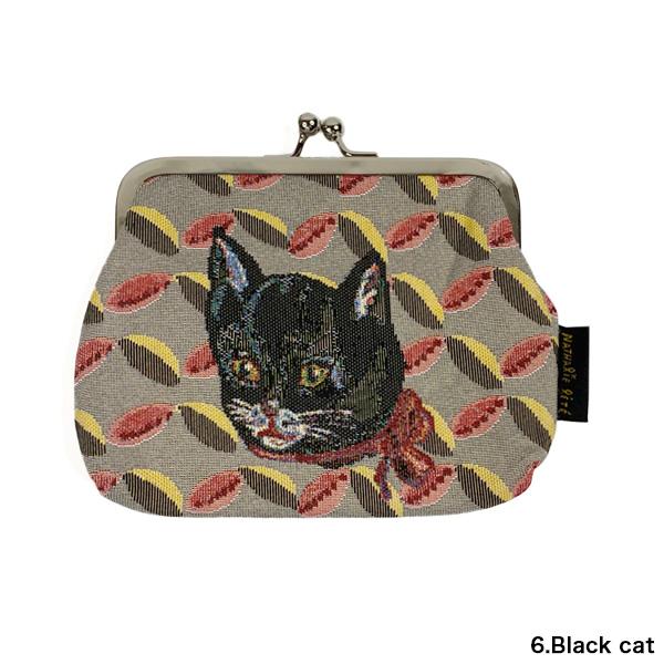 NATHALIE LETE KISSLOCK CAT COIN PURSE