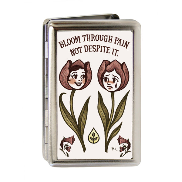 BLOOM THROUGH PAIN CARD CASE