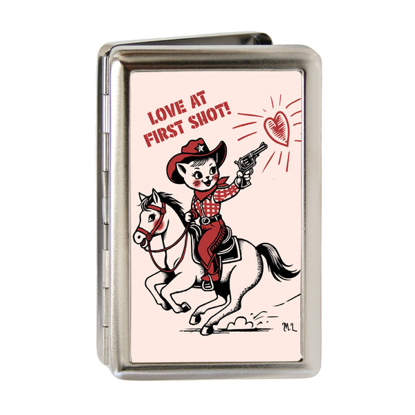 LOVE AT THE FIRST SHOT CARD CASE