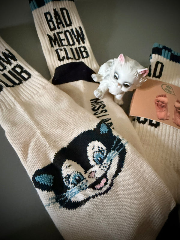 BAD MEOW CLUB SOCKS