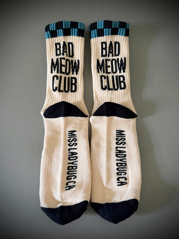 BAD MEOW CLUB SOCKS