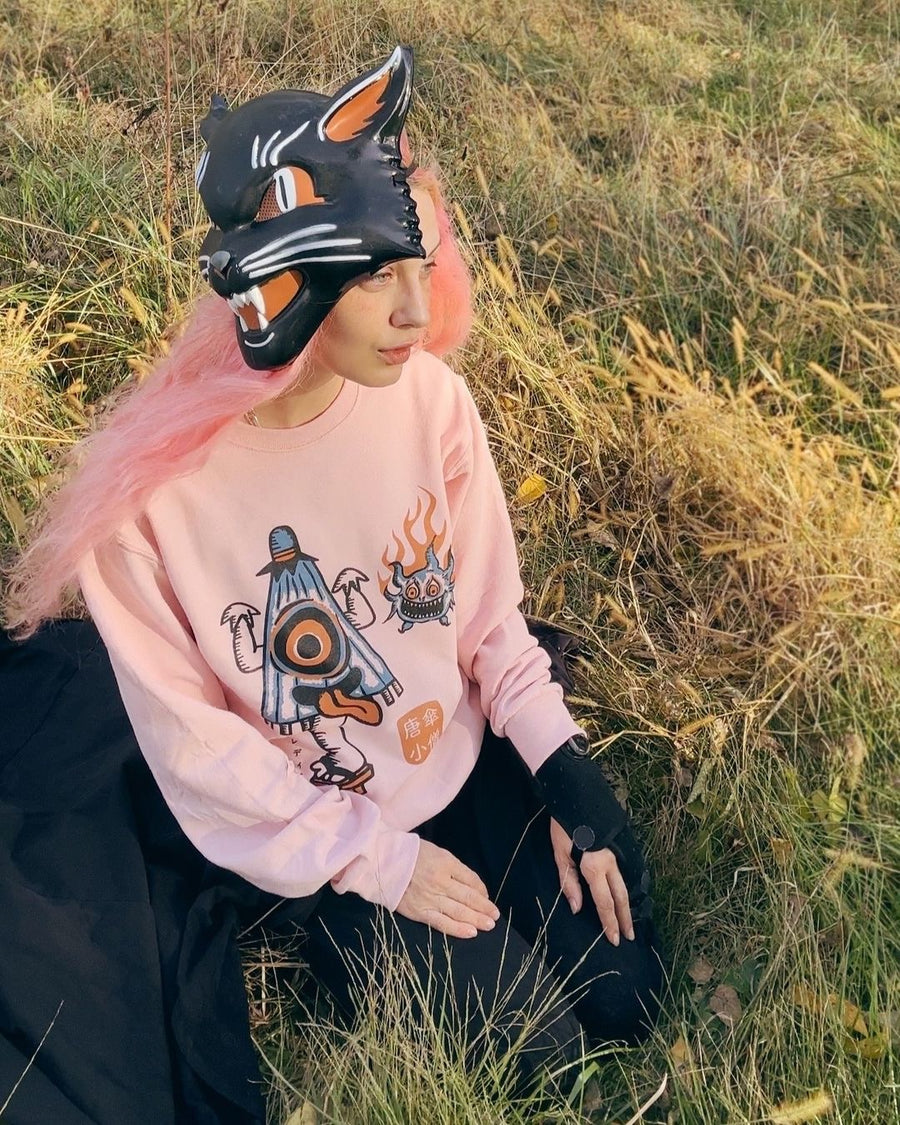 ＊UNISEX＊ UMBRELLA SWEATSHIRTS *BLUSH PINK