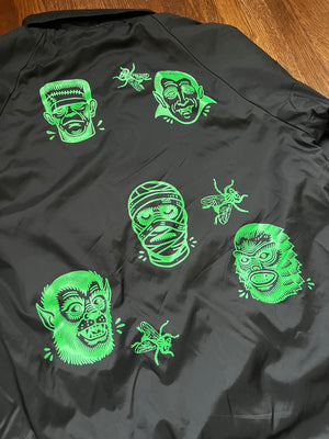 PRE ORDER  MONSTER HEADS MENS WINDBREAKER JACKET