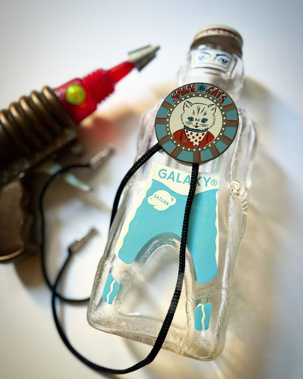 SPACE CATS BOLO TIE