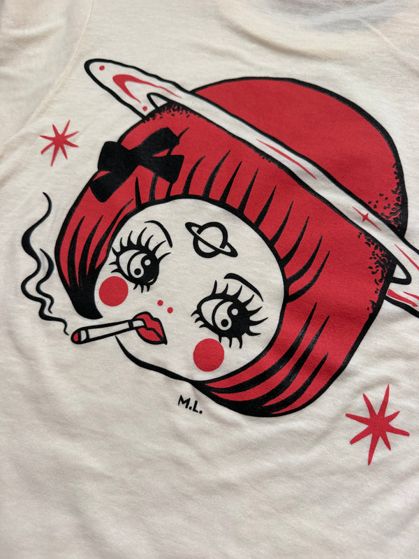 ＊UNISEX＊ WHATEVER TEE *IVORY