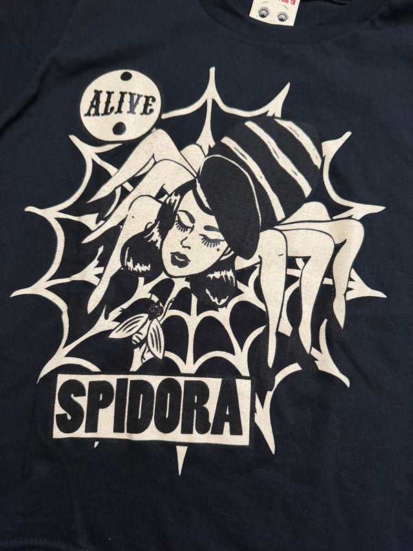 SPIDORA TEE *BLACK