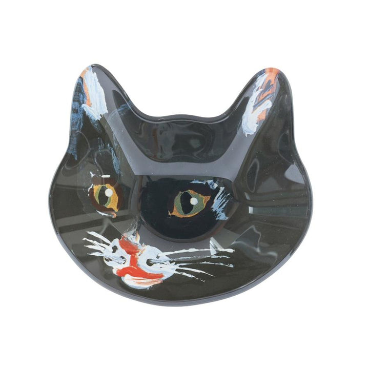 NATHALIE LETE CAT MINI TRAY *BLACK