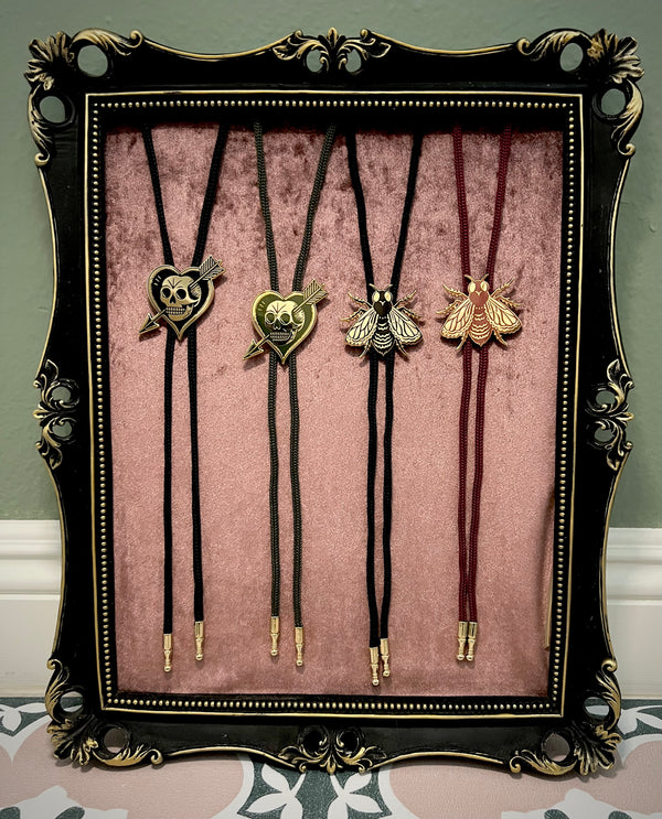SKULL OF LOVE BOLO TIE
