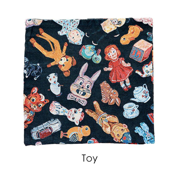 NATHALIE LETE TOYS PILLOW COVER *BLACK