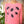 ROACH CLUB 3/4 SLEEVE SWEATER *PINK