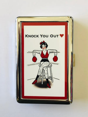 KNOCK YOU OUT CARD CASE