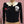 NO SMOKING SKULL CARDIGAN *BLACK