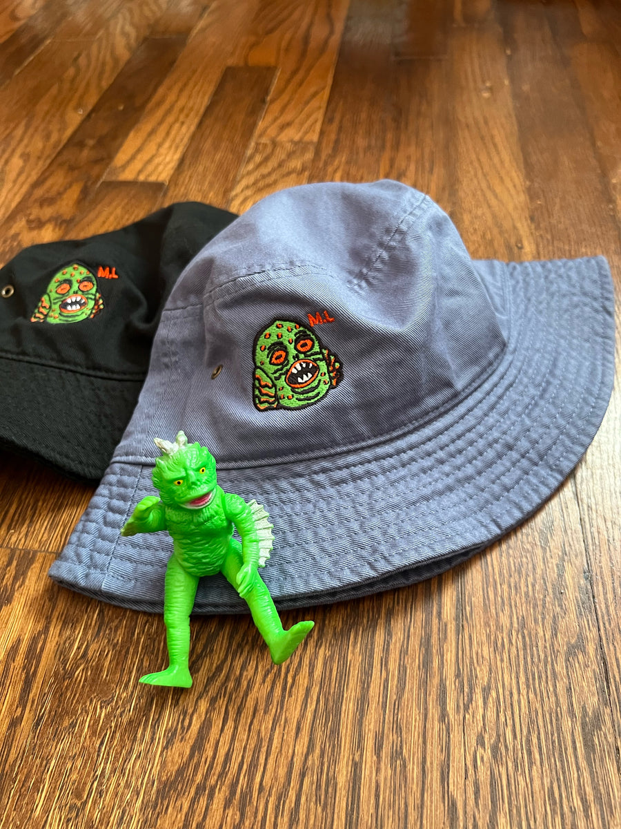 CREATURE EMBROIDERY BUCKET HAT