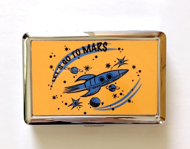 LET'S GO TO MARS CARD CASE